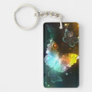 Search for fireflies key rings Blue