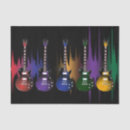 Search for guitar tissue paper Black