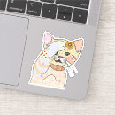 Search for cute cat drawing stickers Funny