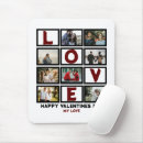 Search for valentines day mousepads typography