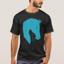 Search for equine silhouette tshirts Animal