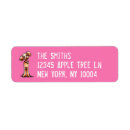 Search for apricot return address labels Poodle