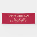Search for adult birthday banners Elegant
