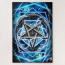 Search for pentagram puzzles Pentacle