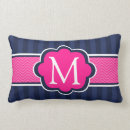 Search for hot pink and navy cushions Blue
