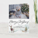 Search for woodland animals christmas cards Rustic