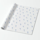 Search for sign language wrapping paper Blue