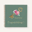 Search for new home notebooks Housewarming