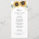 Search for sunflower menus Elegant