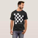 Search for black and white checkered tshirts Checked