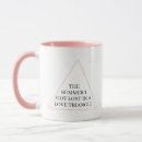 Search for triangle design mugs Pink