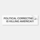 Search for political correctness bumper stickers America