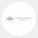 Search for logo round stickers Minimal