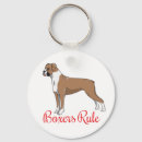Search for boxer key rings Dog lover