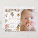 Search for magical 1st birthday invitations Floral