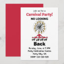 Search for carousel party invitations Amusement park