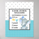 Search for boy birth stats posters Elephant