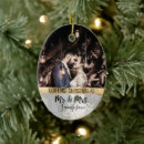 Search for wife christmas tree decorations Our first christmas as