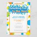 Search for water slide birthday invitations Fun