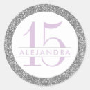 Search for purple silver stickers Birthday