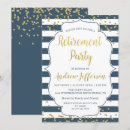 Search for surprise retirement invitations Gold