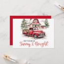 Search for barn christmas invitations Vintage