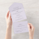 Search for simple lilac wedding invitations Traditional