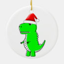 Search for dinosaur santa christmas tree decorations Cartoon