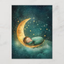 Search for sleeping moon postcards Peaceful