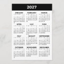 Search for black and white calendars 2027