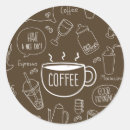 Search for coffee cups stickers Barista