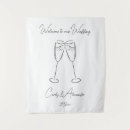 Search for fabric welcome signs Black and white