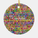 Search for hippy christmas tree decorations Psychedelic