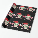 Search for scary christmas wrapping paper Santa