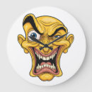 Search for angry face clocks Cartoon