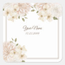 Search for pink and white wedding stickers Party
