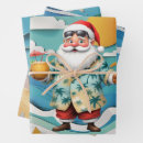 Search for christmas in july wrapping paper Tropical