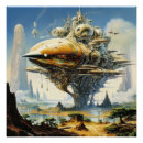 Search for retro futurism posters Spaceship