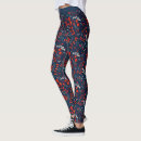 Search for red white blue leggings Pattern
