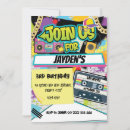Search for 90s hip hop invitations Retro