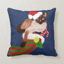 Search for christmas cat cushions Siamese
