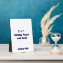 Search for blank template plaques Work
