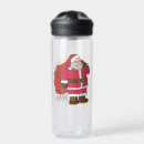 Search for santa claus water bottles Xmas