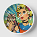 Search for cat pop art Retro