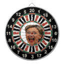 Search for elections dartboards Hillary