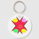 Search for red spot key rings Dots