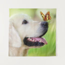 Search for butterfly dog art Golden retriever