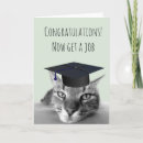 Search for cat graduate cards Funny