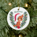 Search for orange kitten christmas tree decorations Animal
