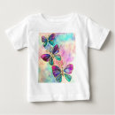 Search for purple butterfly baby clothes Watercolor
